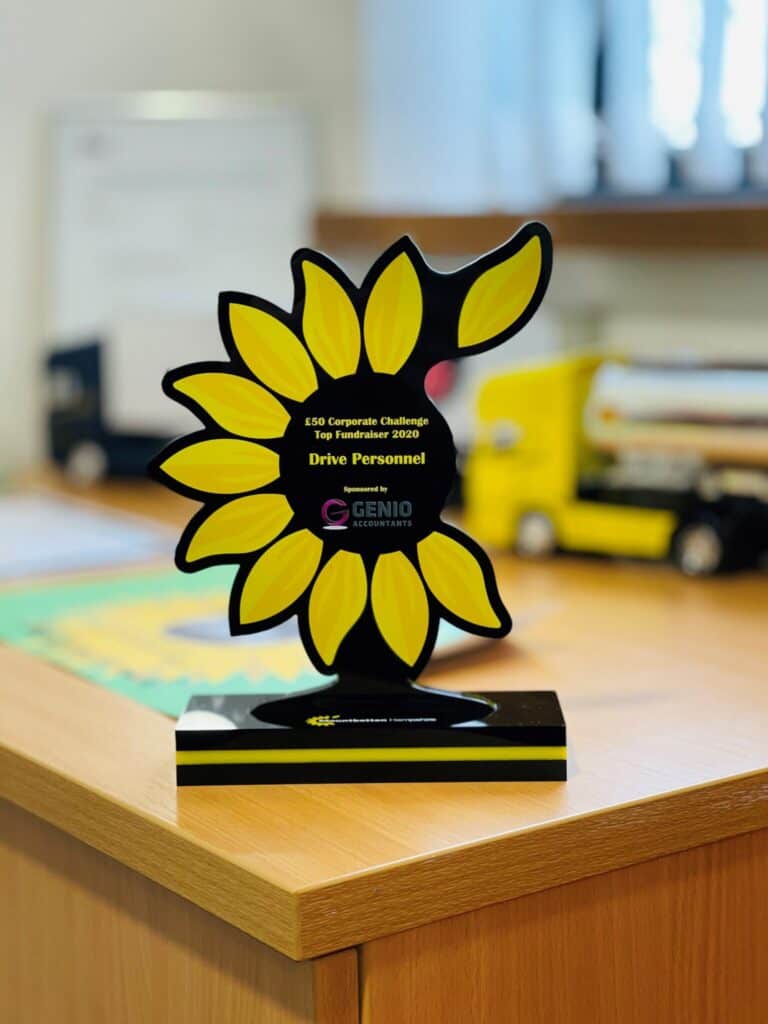 Mountbatten Hampshire £50 Corporate Challenge Top Fundraiser Award